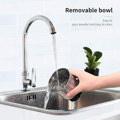 SHARDOR Coffee Grinder Electric, Spice, Herb, Grinder for Coffee Bean Spices and Seeds with 2 Removable Stainless Steel Bowls, Black - Image 5