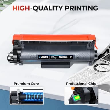 TN830XL TN830 Toner Cartridges - Replacement Compatible for Brother TN830 TN-830 TN830XL Compatible with HL-L2460DW DCP-L2640DW HL-L2405W HL-L2400D HL-L2480DW MFC-L2820DW Printer (1 Black) - Image 4