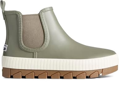 Sperry Ladies Footwear Women's Torrent Chelsea Rain Boot, Olive, 7.5 - Image 2