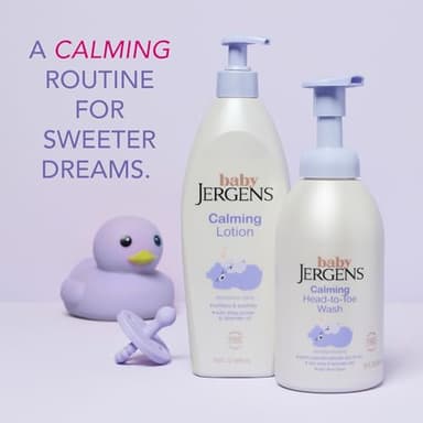 Jergens Baby Calming Head to Toe Foaming Wash, Baby Shampoo and Body Wash, Shampoo Tear Free, Kids Foaming Body Wash, 18 Fl Oz - Image 7