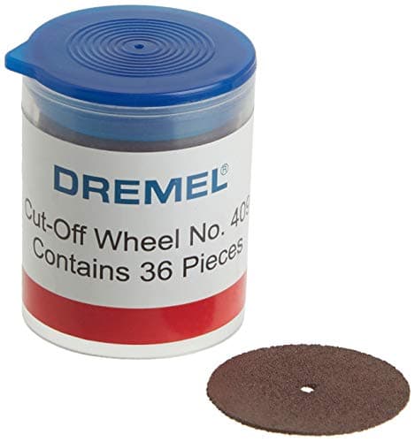 Dremel 409 Cut-Off Wheel, 15/16" (23.8 mm) Diameter, .025” (0.6mm) disc Thickness, Cutting Rotary Tool Accessory (36 Pieces) - Image 1
