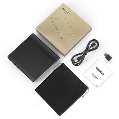 ORIGBELIE External CD/DVD Drive for Laptop, USB 3.0 CD Burner +/-RW CD ROM External DVD Drive Portable DVD Player for Laptop Desktop PC Apple Mac Windows 11/10/8/7/XP Linux OS - Image 9