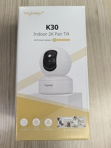 BoyKeep Indoor Camera - 2K Pet Camera, 5G/2.4GHz WiFi Cam for Baby Monitor with Phone App, 360° Pan & Tilt, 2-Way Audio, Color Night Vision, New for 2025 with 12s Free Cloud Storage - Image 8