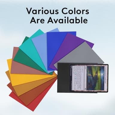 1000 PCS MTG Card Sleeves, 10 Colors Matte Card Sleeves Magic, Magic Card Sleeve, TCG Card Sleeve, Card Protectors for MTG, TCG, Baseball, Trading, Game Cards - Image 7