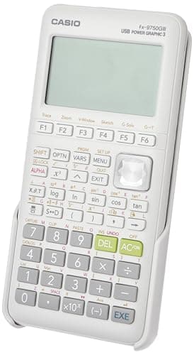 Casio fx-9750GIII Graphing Calculator | Natural Textbook Display | Python Programming | Ideal for Exams, STEM & Advanced Math | White - Image 1