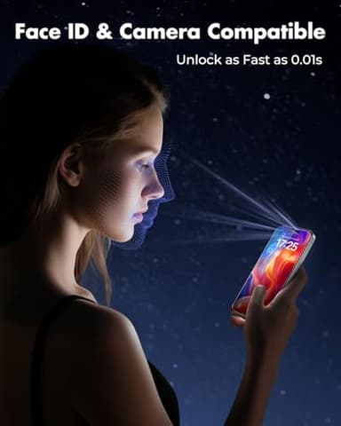 UNBREAKcable 2-Pack Screen Protector for iPhone 16 Pro, Double Shatterproof Tempered Glass [Easy Installation Frame] [9H Hardness] [99.99% HD Clear] [Case Friendly] for Apple iPhone 16 Pro 6.3 inch - Image 7