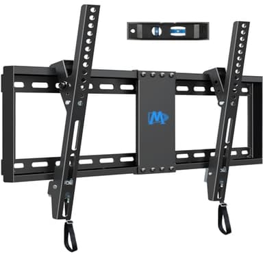Mounting Dream UL Listed TV Mount for Most 37-75 Inch TV, Universal Tilt TV Wall Mount Fit 16", 18", 24" Stud with Loading Capacity 132lbs, Max Vesa 600 x 400mm, Low Profile Flat Wall Mount Bracket - Image 1