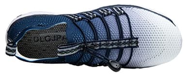 DLGJPA Women's Quick Drying Water Shoes Gradient Color for Beach or Water Sports Lightweight Slip On Walking Shoes Navy Gradient 7 - Image 3