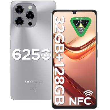 DOOGEE Note 58 Unlocked Cell Phone,Android 15 Smartphone with 32GB+128GB/2TB TF Expand,6250mAh Battery, 6.75"HD+ 90Hz Cellphone,4G Dual SIM Mobile Smart Phones, Widevine L1/NFC/OTG/Face Unlock,Natural - Image 9