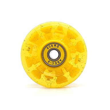 Nezylaf Light Up Roller Skate Wheels 8 Pack, 78A Hardness LED Skateboard Wheels with Premium ABEC-9 Bearings, Illuminating Roller Skate Accessories for Outdoor Indoor Quad Skates - Image 6