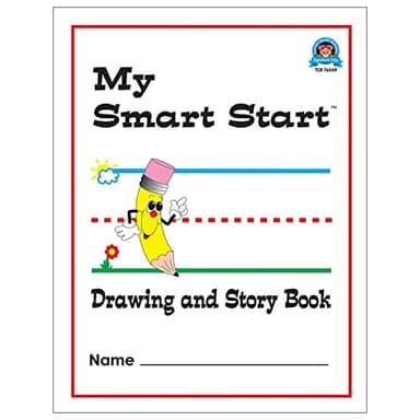 Teacher Created Resources (76549) Smart Start Drawing & Story Book 1-2 Journal - Image 1