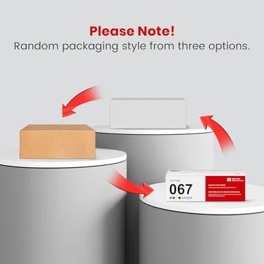 TESSO Compatible Toner Cartridge Replacement for Canon 067 (Black Cyan Magenta Yellow,4-Pack) Work with Canon MF656Cdw MF654Cdw MF650C LBP632Cdw MF653Cdw Printer with Random Packaging - Image 2