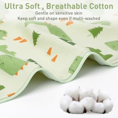 Baby Sleep Sack Swaddles for Newborn 0-3 Months, Arms Up Swaddle Blanket 2 Packs Cotton, Hands Up 3-Way Transitions to Arms-Free Wearable Sleeping Sack Bag for Boys Girls Snug Fit Calms Startle Reflex - Image 4