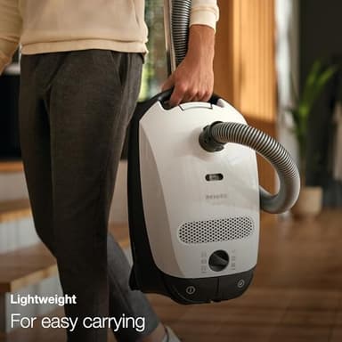 Miele Classic C1 Pure Suction Bagged Canister Vacuum, Graphite Grey - Portable, Household - Image 4