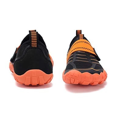 CIOR Boys & Girls Water Shoes Sports Aqua Athletic Sneakers Lightweight Sport Shoes(Toddler/Little Kid/Big Kid) U120WZ2001-Orange-33 - Image 5