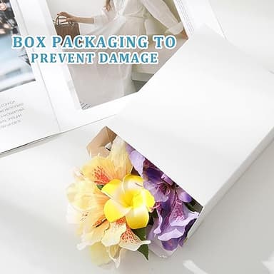 HAIMEIKANG Hair Clip, 3 Pieces Hawaiian Flower Hair Pins - Artificial Tropical Flower Hair Accessories for Women in White, Yellow, Purple (3 Count, 1 Package) - Image 7