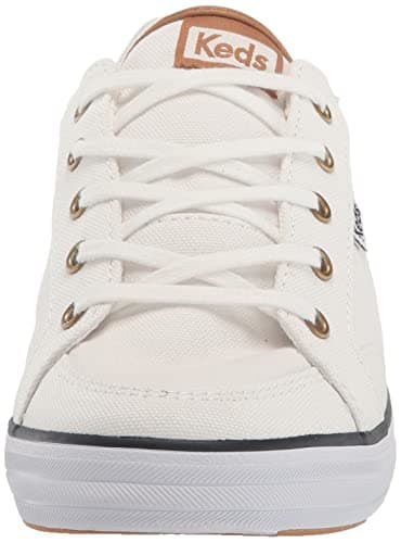 Keds Center 3 Lace Up, Sneaker Womens, White/Navy Canvas, 9.5 Medium - Image 2