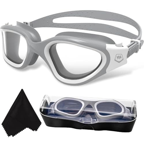 WIN.MAX Polarized Swimming Goggles Swim Pool Goggles Anti Fog Anti UV No Leakage Clear Vision for Men Women Adults Teenagers - Image 1
