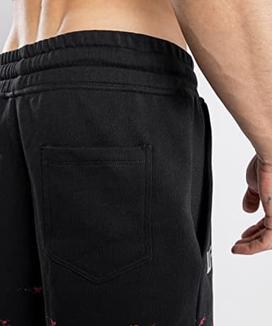 Venum Men's Standard Shorts, Black/Red, 3X-Large - Image 2