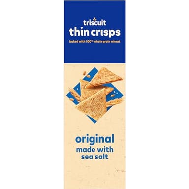 Triscuit Thin Crisps Original Whole Grain Wheat Crackers, Vegan Snacks, Bulk Snack Crackers, 6 - 7.1 oz Boxes - Image 18