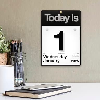 AT-A-GLANCE 2025 “Today Is” Daily Wall Calendar Refill, 6" x 6", Small (K15025) - Image 3