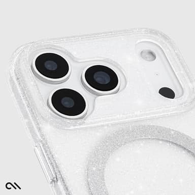 Case-Mate iPhone 17 Pro Case [Compatible with MagSafe] - Stylish Sparkly Phone Case with 12ft Drop Protection - Premium Magnetic Cover for iPhone 17 Pro - Twinkle Stardust - Image 7