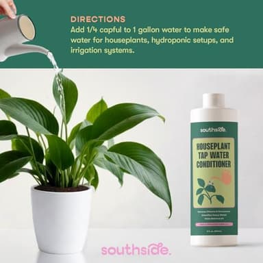 Southside Plants Tap Water Conditioner for Houseplants & Hydroponics - Remove Chlorine, Chloramines & Heavy Metals, Buffers pH - 8 Oz - Image 6