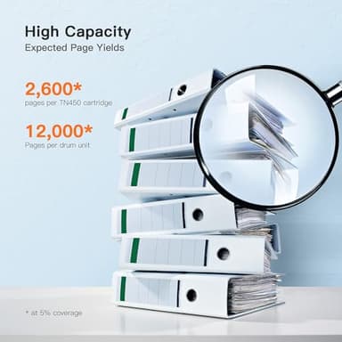 E-Z Ink Compatible Toner Cartridge and Drum Unit Replacement for Brother TN450 TN420 DR420 to use with HL-2270DW HL-2280DW HL-2230 HL-2240 MFC-7360N MFC-7860DW 2840 2940 (2 Toner 1 Drum) 3 Pack - Image 3