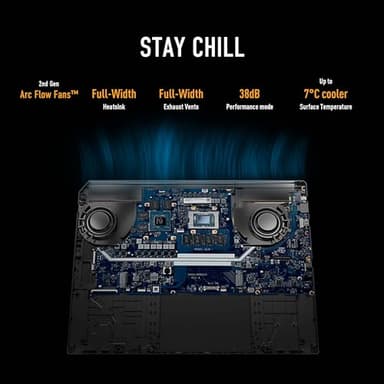 ASUS TUF Gaming A16 (2024) Copilot+ PC Gaming Laptop, 16” 16:10 165Hz Display, AMD Ryzen AI 9 HX 370, NVIDIA® GeForce RTX 4060, 32GB LPDDR5X, 1TB PCIe Gen 4.0 SSD, Wi-Fi 6E, Windows 11, FA608WV-AB96 - Image 5