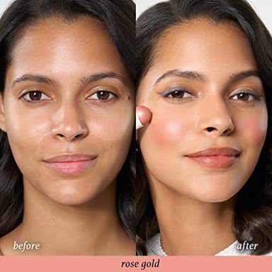 Julep Skip The Brush Cream to Powder Blush Stick - Rose Gold - Blendable and Buildable Color - 2-in-1 Blush and Lip Makeup Stick - Image 5