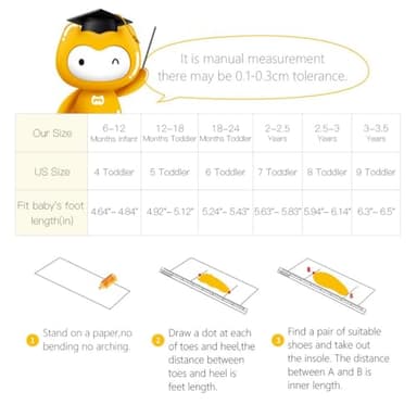 Baby Walking Shoes First Boy Girl Walker Infant Sock Tennis Mesh Sneakers Breathable 6 9 12 18 24 Months Camel Size 12-18 Months Infant - Image 6