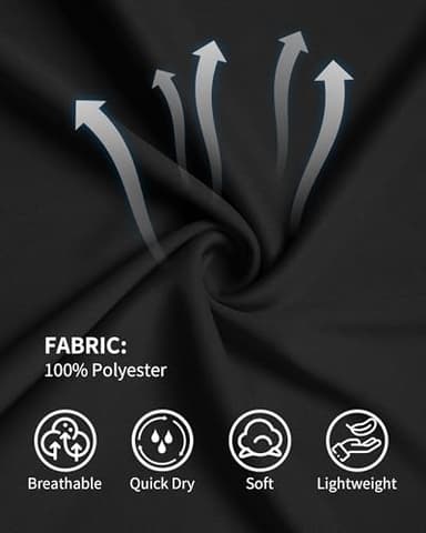 QBK 2T to Youth Neon Shirt Kids UPF 50+ Dry Fit Athletic Short Sleeve Rash Guard T Shirts for Boys Girls Sports Undershirt (Black XS) - Image 4