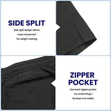 COOFANDY Men's Gym Shorts - Image 7