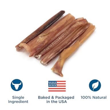 Best Bully Sticks 4 Inch Bully Sticks - 8 oz (Pack of 1) - Natural Grass-Fed, Grain and Rawhide Free, Ideal for Small or Young Canines - Image 3
