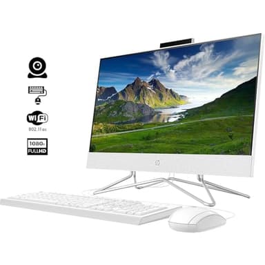 HP 22 inch All-in-One Desktop PC • 2024 Latest Model • Microsoft Office Trial • FHD Display • 40GB RAM • 1TB PCIe SSD • Intel CPU • RJ-45 • HDMI • Keyboard & Mouse • WOWPC Recovery USB • Win11 Pro - Image 2