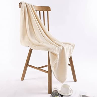 NANPIPER Baby Blankets, Super Soft Fleece Fuzzy Blanket for Toddler, Luxury Cozy Lightweight Microfiber Plush Blanket-Throw Size 30"x40",Beige - Image 2