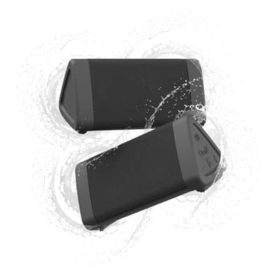 OontZ Angle 3 Portable Bluetooth Speaker 5.4, 2 Pack - 12W Sound, 24-Hr Battery, 100ft Wireless Range, IPX5 Water-Resistant, Budget-Friendly Small Speaker for Travel, Outdoor & Home (Black) - Image 1