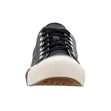 PRO-Keds Men's Royal Lo Lace Up Fashion Sneaker, Black Leather, 8 - Image 6