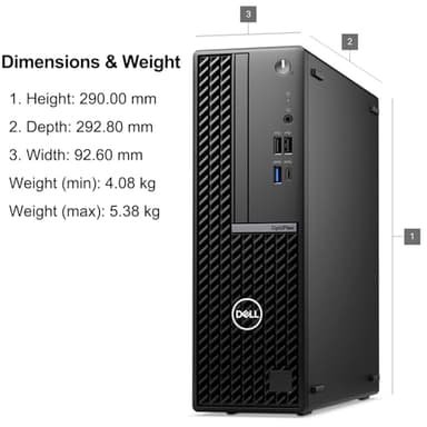 Dell OptiPlex 7020 Tower Business Desktop Computer, 32GB DDR5 RAM, 1TB PCIe SSD, Intel 6-Core i5-12500 (Beat i7-11700), DVDRW, WiFi Adapter, RJ-45, Type-C, HDMI, DisplayPort, Windows 11 Pro - Image 6