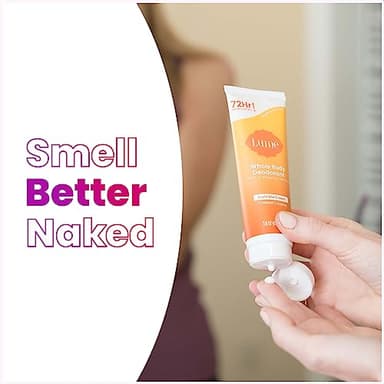 Lume Whole Body Deodorant - Invisible Cream Tube - 72 Hour Odor Control - Aluminum Free, Baking Soda Free, Skin Safe - 3.0 ounce (Toasted Coconut) - Image 6