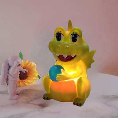 Dragon Baby Nightlight: 7 Colors, Touch & Remote Control, Sturdy Nursery Light for Baby and Toddler - Ideal Animal Night Light for Girls and Boys. - Image 6