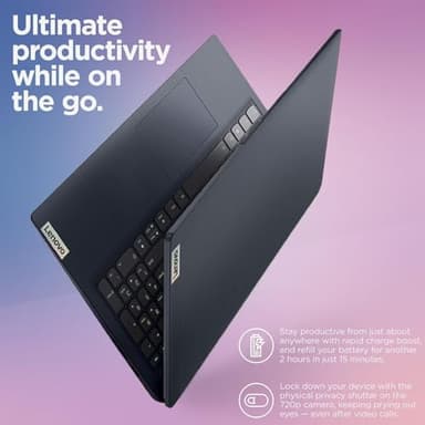 Lenovo 15.6" IdeaPad 1 Laptop | 20GB RAM | Dual Storage: 256GB SSD + 128GB eMMC | Wi-Fi 6 | USB-C | 1-Year Microsoft Office 365 | Intel Dual-Core | HD Display | Windows 11 | w/WOWPC Recovery USB - Image 5
