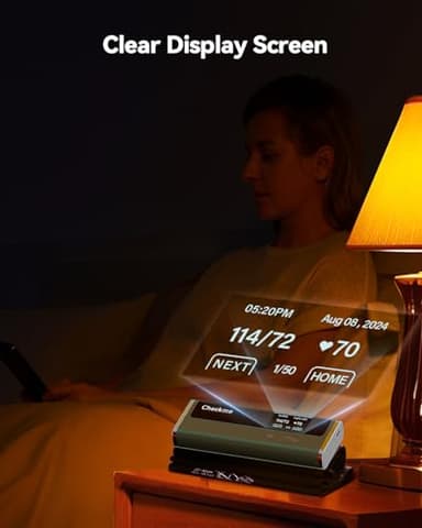 Checkme Blood Pressure Monitor for Home Use - Upper Arm Cuff, Bluetooth BP Machine, Accurate Readings in 30 sec, App Enabled for iOS & Android, Stores 50 BP Readings, Green - Image 4