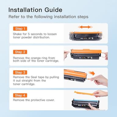 E-Z Ink 072 Toner Cartridge Compatible for Canon 072 Toner CRG072 CRG-072H Toner Cartridge for Canon ImageCLASS MF284dw MF287dw MF289dw LBP172dw Series Printer (2 Black) - Image 6