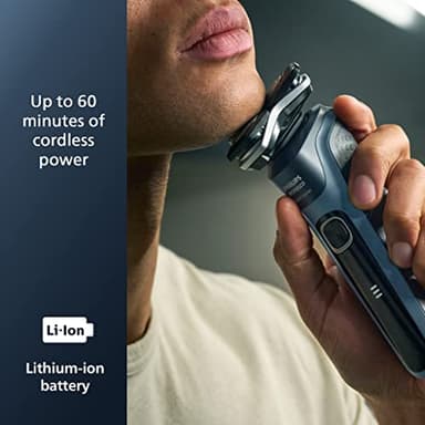 Philips Norelco Shaver 5400, Rechargeable Wet & Dry Shaver with Pop-Up Trimmer, S5880/81 - Image 6