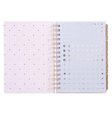 russell+hazel 2025 Spiral Blush Weekly Planner, 12 Month Calendar (January 2025 – December 2025), 5.875" x 8.25” (100620) - Image 2