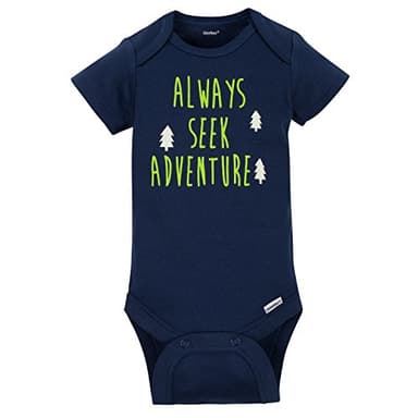 Gerber Baby Boys 5-Pack Short Sleeve Variety Onesies Bodysuits Hedgehog Newborn - Image 4
