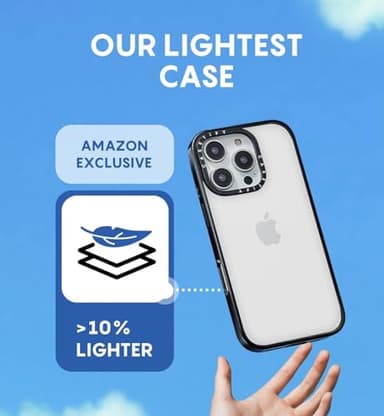 CASETiFY Compact iPhone 13 Pro Case [4 ft. 2X Military Grade Drop Protection/Slim/Lightweight] - Lazy Daisy - Clear Black - Image 3