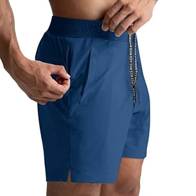 Lempue 2 Pack Workout Gym Shorts for Men 5 Inch Lightweight Running Shorts Quick Dry Sports Athletic Shorts with Pockets - Image 2