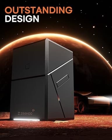 ZEEHOO iPhone Charging Station, 3 in 1 Charging Station for Apple MagSafe Charger, Qi2 Certified, 15W Fast Wireless Charger, for Apple Watch, for iPhone 17 16 15,14,13,12 Series, AirPods (Black) - Image 7